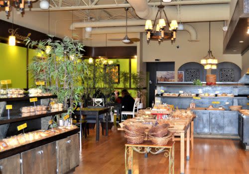 inside bakery