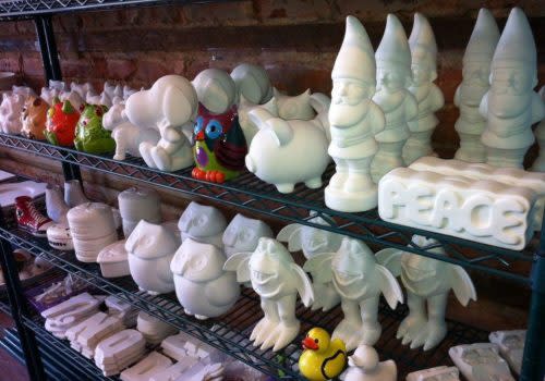 paintable clay figures