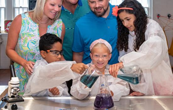 Kids Playing at Keystone Kidspace Science