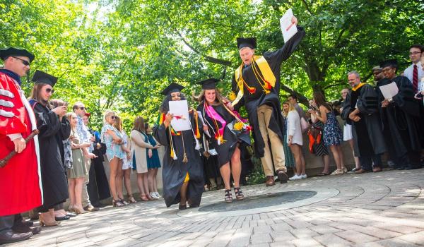 Stepping on the seal at Wittenberg