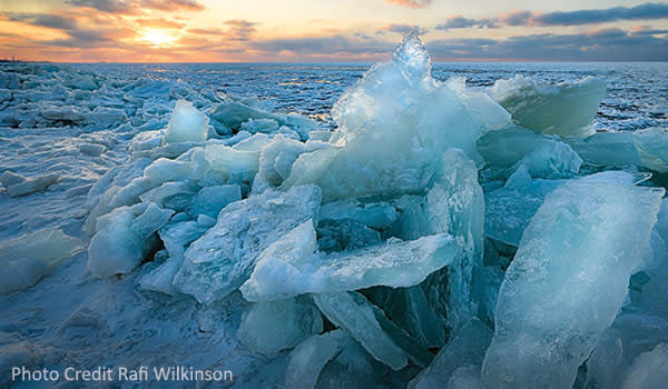 Shelf Ice Lake Michigan - Rafi Wilkinson
