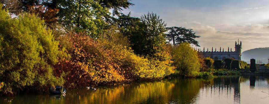 The new wildlife trail around the grounds of Sudeley Castle