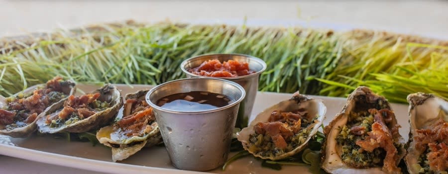 Half a dozen Oysters Rockefeller