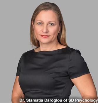 Psychologist in San Diego Dr. Stamatia Daroglou of SD Psychology