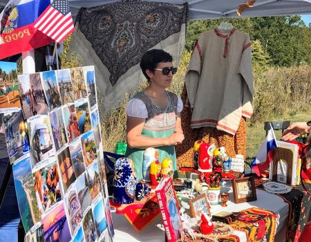Booth at the International Festival