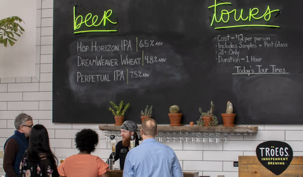 Troegs Beer Tour