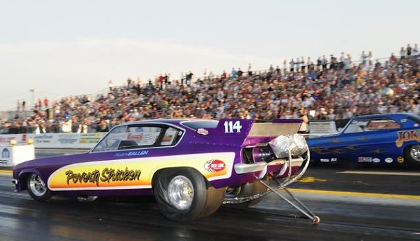 Race cars at Grand Bend Motorplex