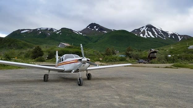 a small commuter plan in rural Alaska