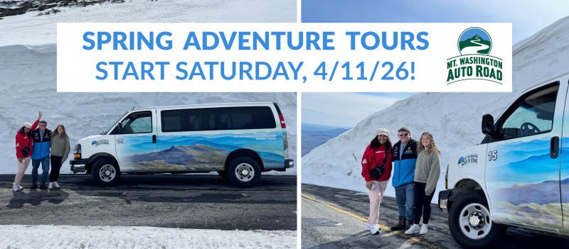 Mt. Washington Auto Road Spring Adventure Tour Promo Image