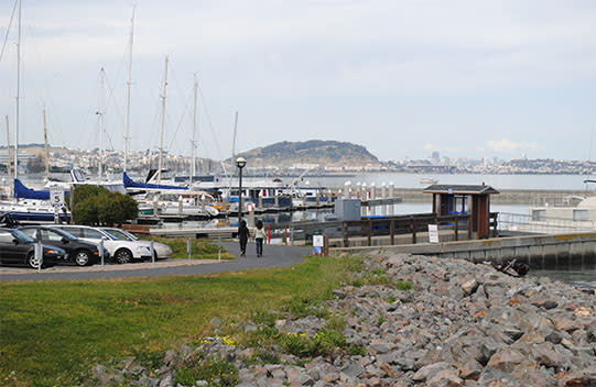Oyster Point Marina and Bayside Trail