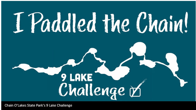 I Paddled the Chain Sticker