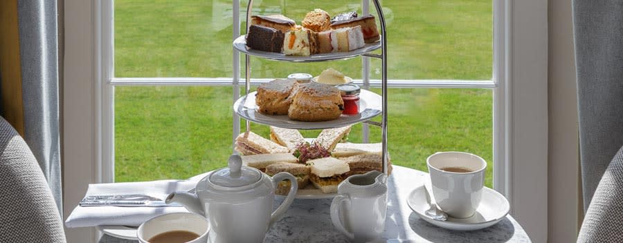 Afternoon tea at Tewkesbury Park