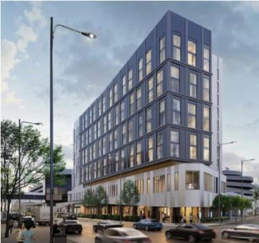 Convention Center Headquarter Hotel Rendering