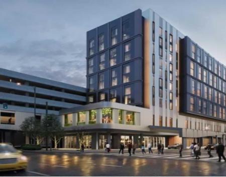 Convention Center Headquarter Hotel Rendering
