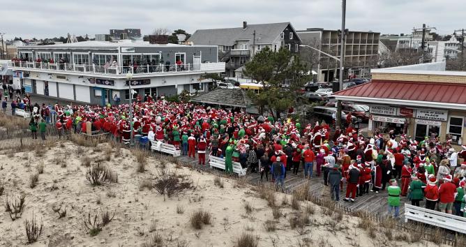 Santa Bar Crawl Rehoboth Beach