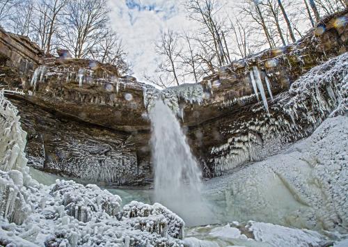 Carpenter Falls in the Winter
