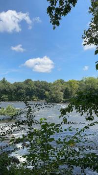 a view of the Catawba River in Rock Hill, SC