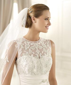 Wedding Gown with Irish Lace