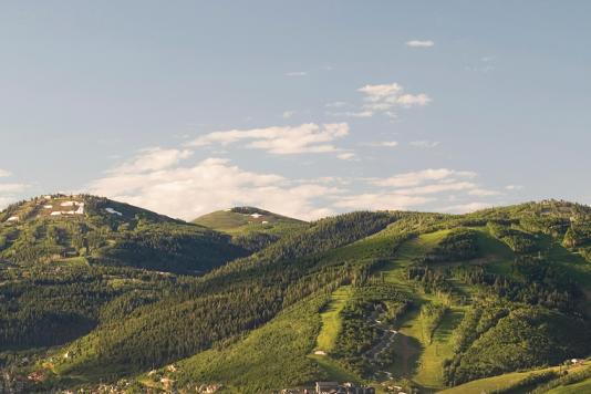 Park City Mountains in the Summer