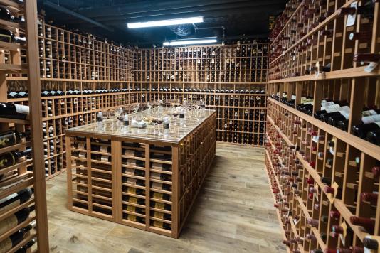 Wine Cellar at Stein Eriksen Lodge