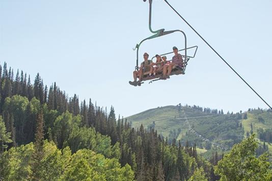 Deer Valley Resort Summer Chairlift Rides