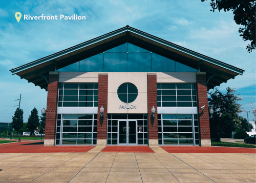Riverfront Pavilion in downtown Fort Smith, AR.