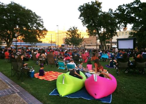 Outdoor Cinema at Travis Park