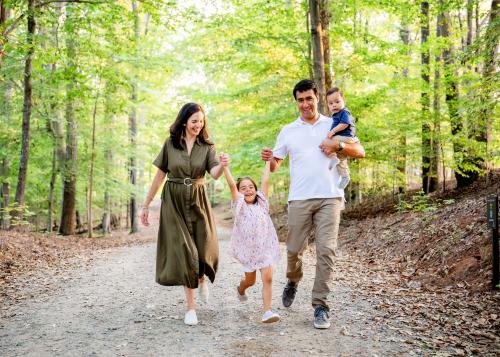 Arzaluz Family At Anne Springs Close Greenway