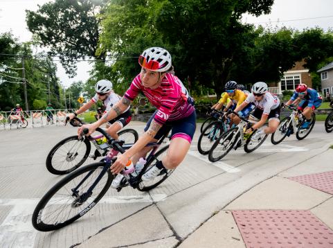 Tour of Lake Ellyn Racers