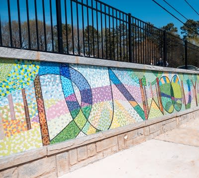 Womack Mosaic Mural