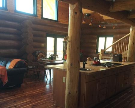 Inside the Natural Valley Ranch Cabin