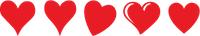 Hearts graphic
