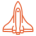 NASA icon orange