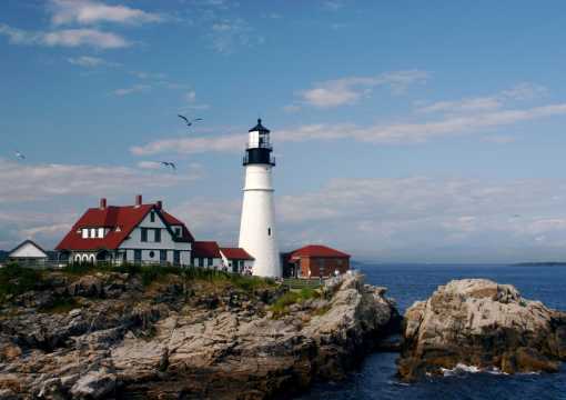 Portland Headlight lighthouse, Greater Portland Maine