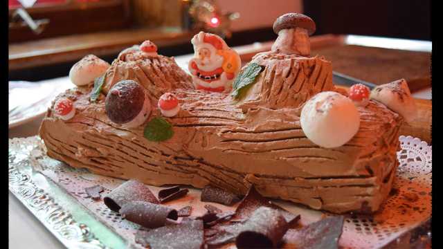 Yule Log Fairfax County Va