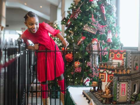National Gingerbread House Competition at The Omni Grove Park Inn in Asheville, N.C.