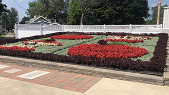 Image of Quilt Garden in Elkhart County, Indiana