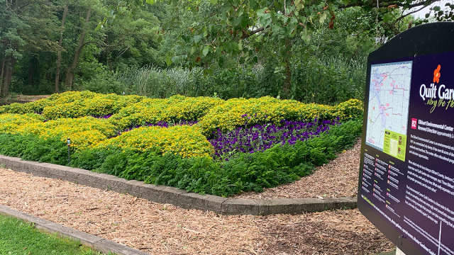 Quilt Gardens along the Heritage Trail