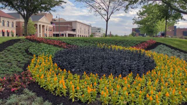 Quilt Garden in Elkhart County, Indiana