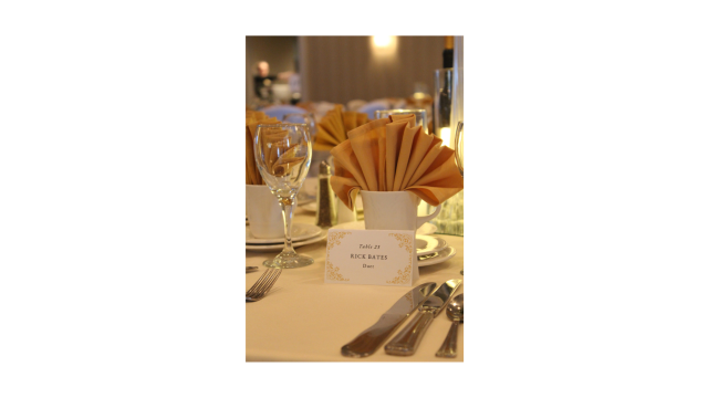 The tables are set