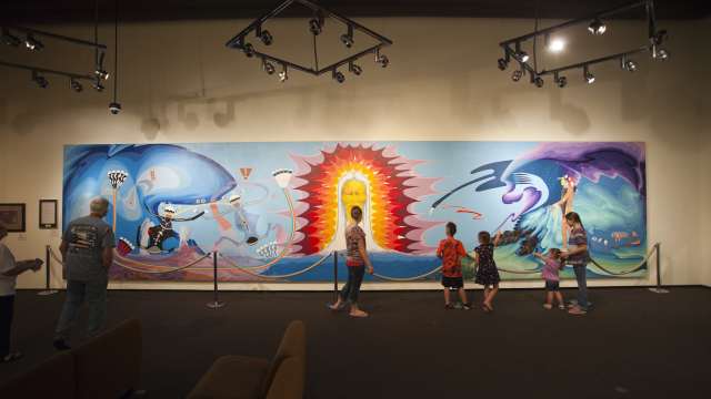 Bosin Mural at Mid-America All-Indian Museum