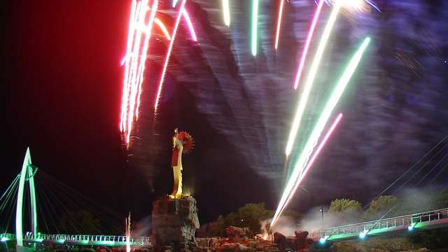 Keeper of the Plains Fireworks