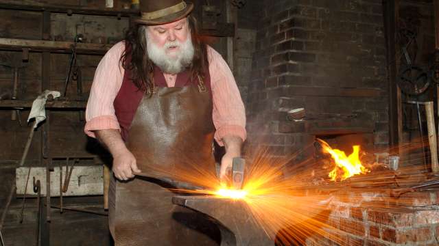 Old Cowtown Museum Blacksmith