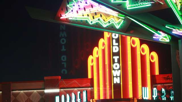 Old Town Plaza Neon