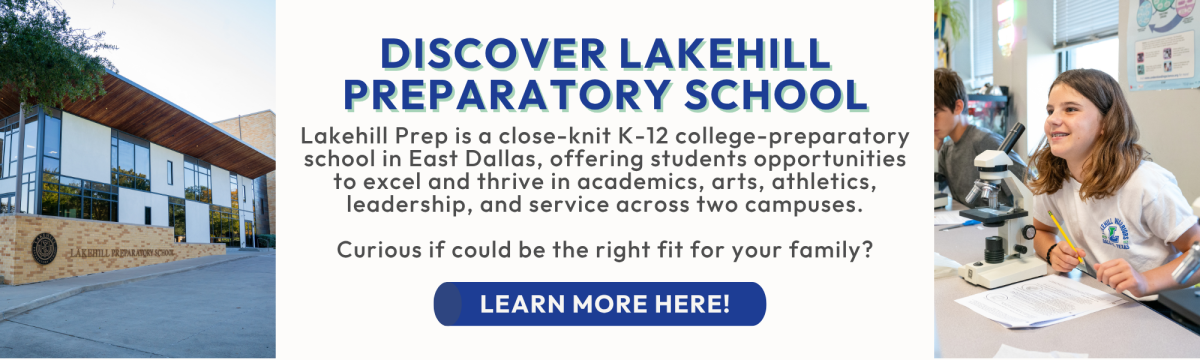 Lakehill Prep Ad