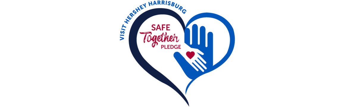 Visit Hershey Harrisburg Safe Together Pledge Logo