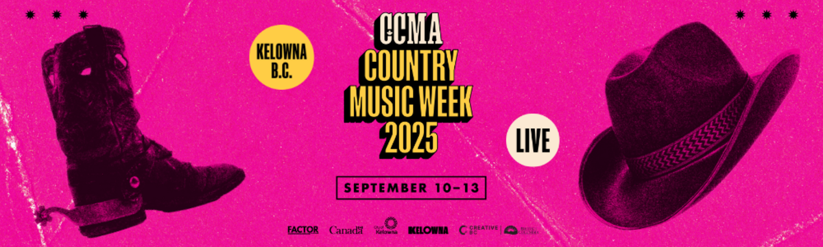 CCMA Country Music Week Banner