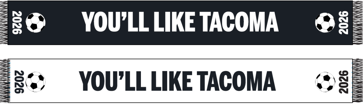 Tacoma FIFA World Cup 2026 Scarf You'll Like Tacoma