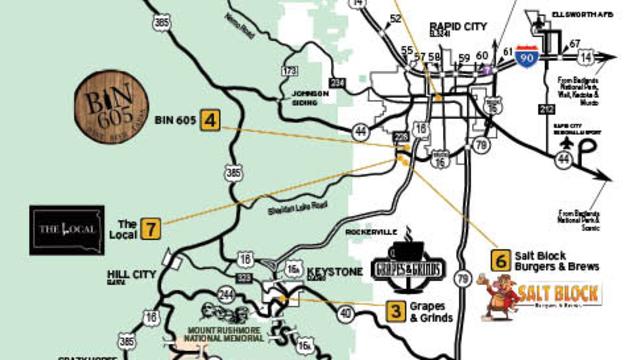 Tasting Trail Map