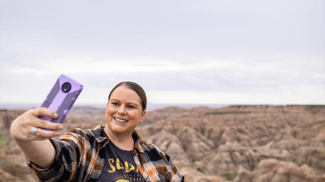 Wall-Selfie-Badlands National Park